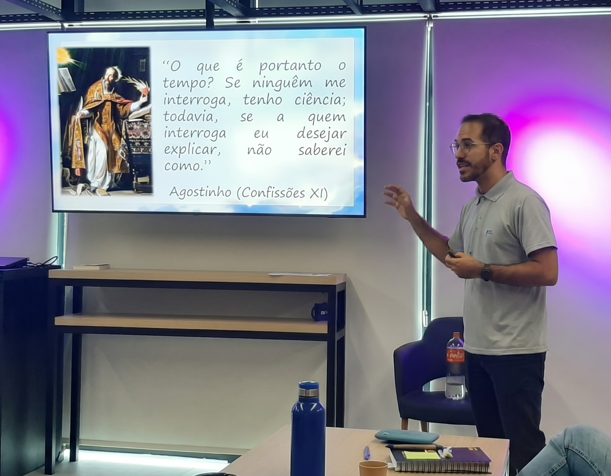 Lecture on Time Management and Productivity at CDL Florianópolis