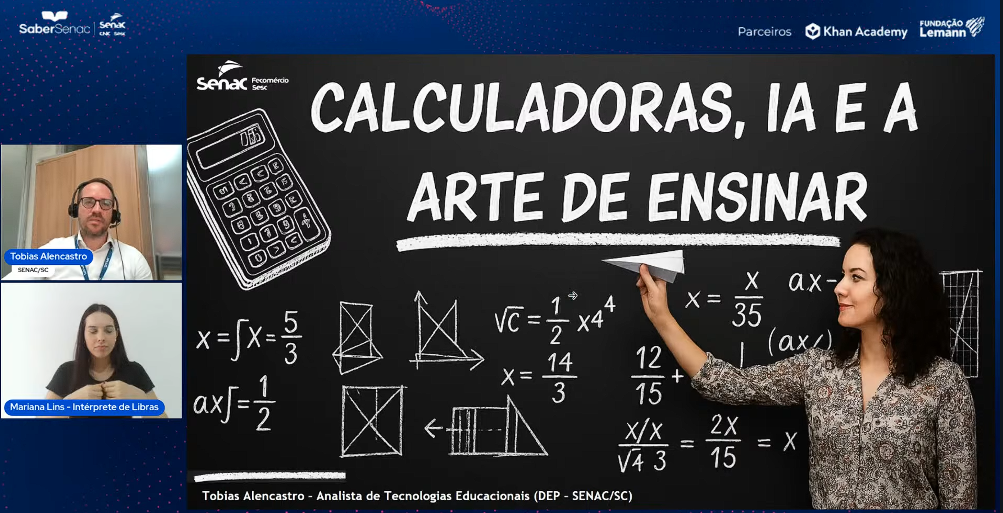 SENAC Brasil webinar — Calculators, AI and the art of teaching